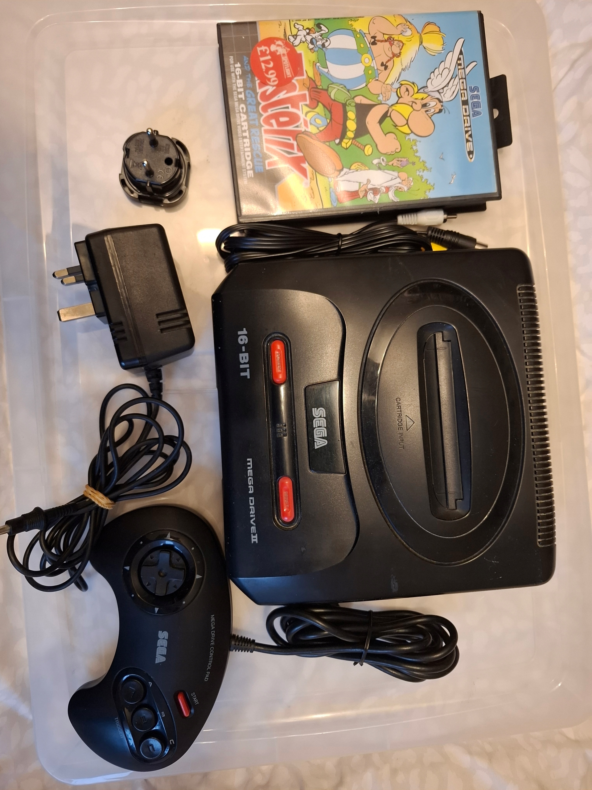 Konsola SEGA MEGA DRIVE II + gry