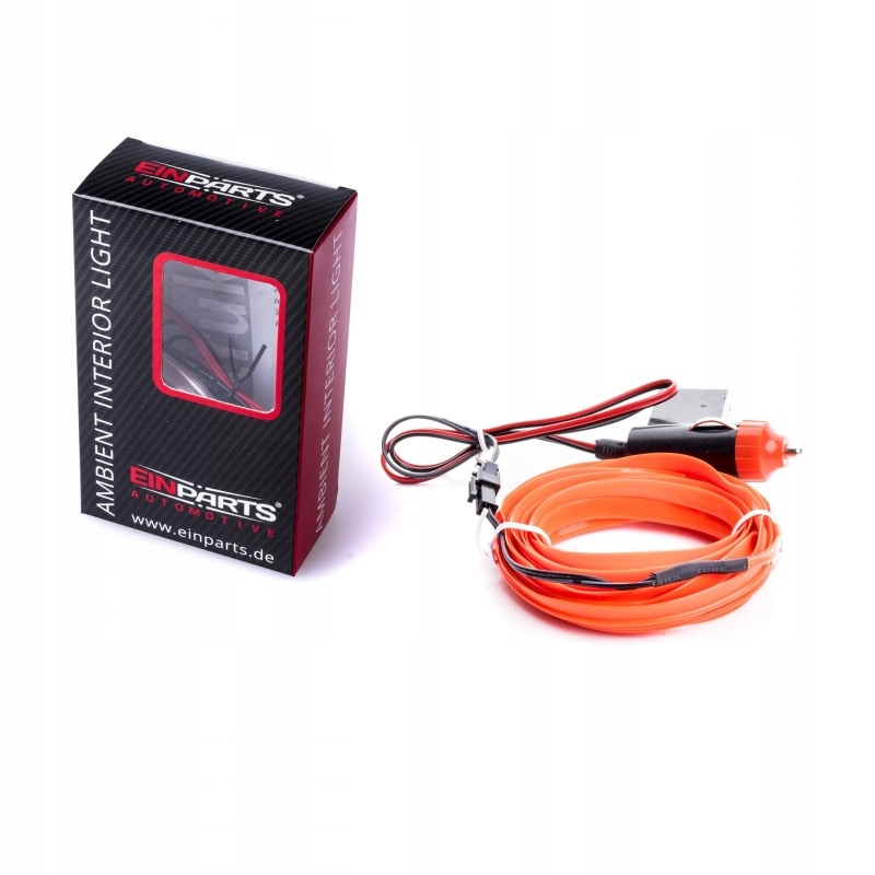 

Światłowód Pasek Ambient Led Light Czerwony 3M