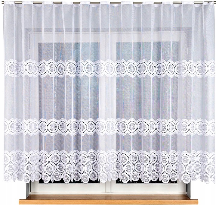 Malvína záclona vzor 18535, 500 x 150 cm (s lemováním)