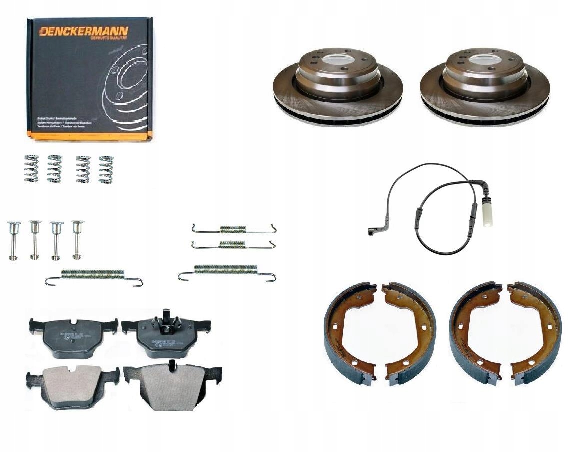 Kotouče Čelisti Bmw 5 E60 E61 6 E63 Zadní Sada.