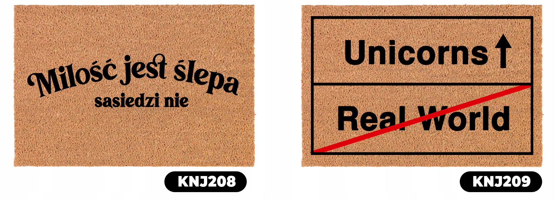 WYCIERACZKA pod DRZWI 40x60 MiX ŚMIESZNYCH WZORÓW Grubość 15 mm