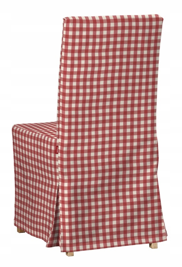 Dekoria potah na židli Henriksdal dlouhý Ikea červený