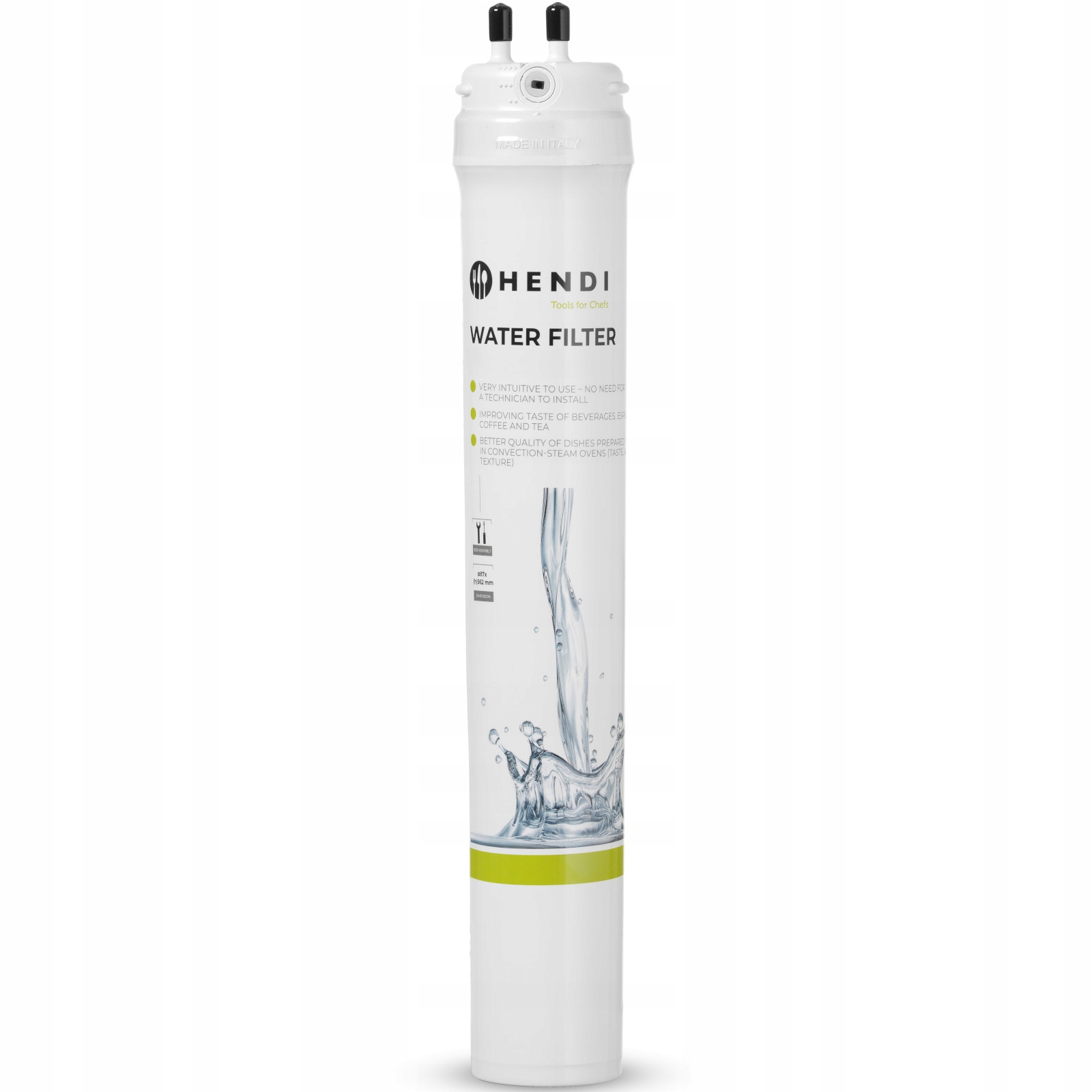 Filter na úpravu vody S priemer 87 x 562 mm 2 l/min Hendi 237885