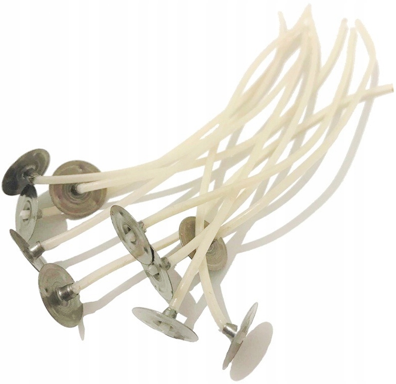 KNOT DO ŚWIEC Z BLASZKĄ Knoty Bawełniane 20cm x12