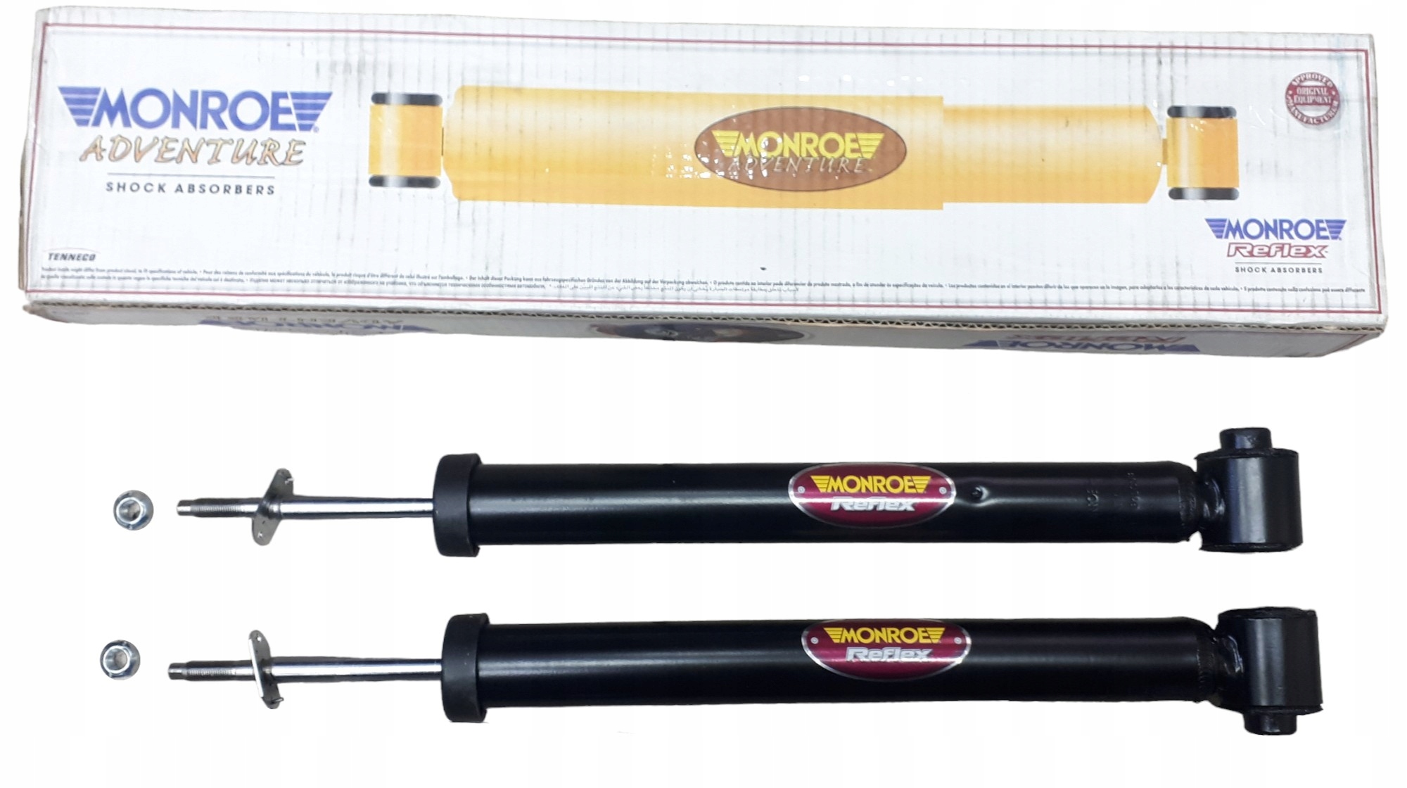 2X AMORTYZATORY ZAWIESZENIA OSI TYŁ VW PASSAT B5 FL SKODA SUPERB AUDI A6 C5