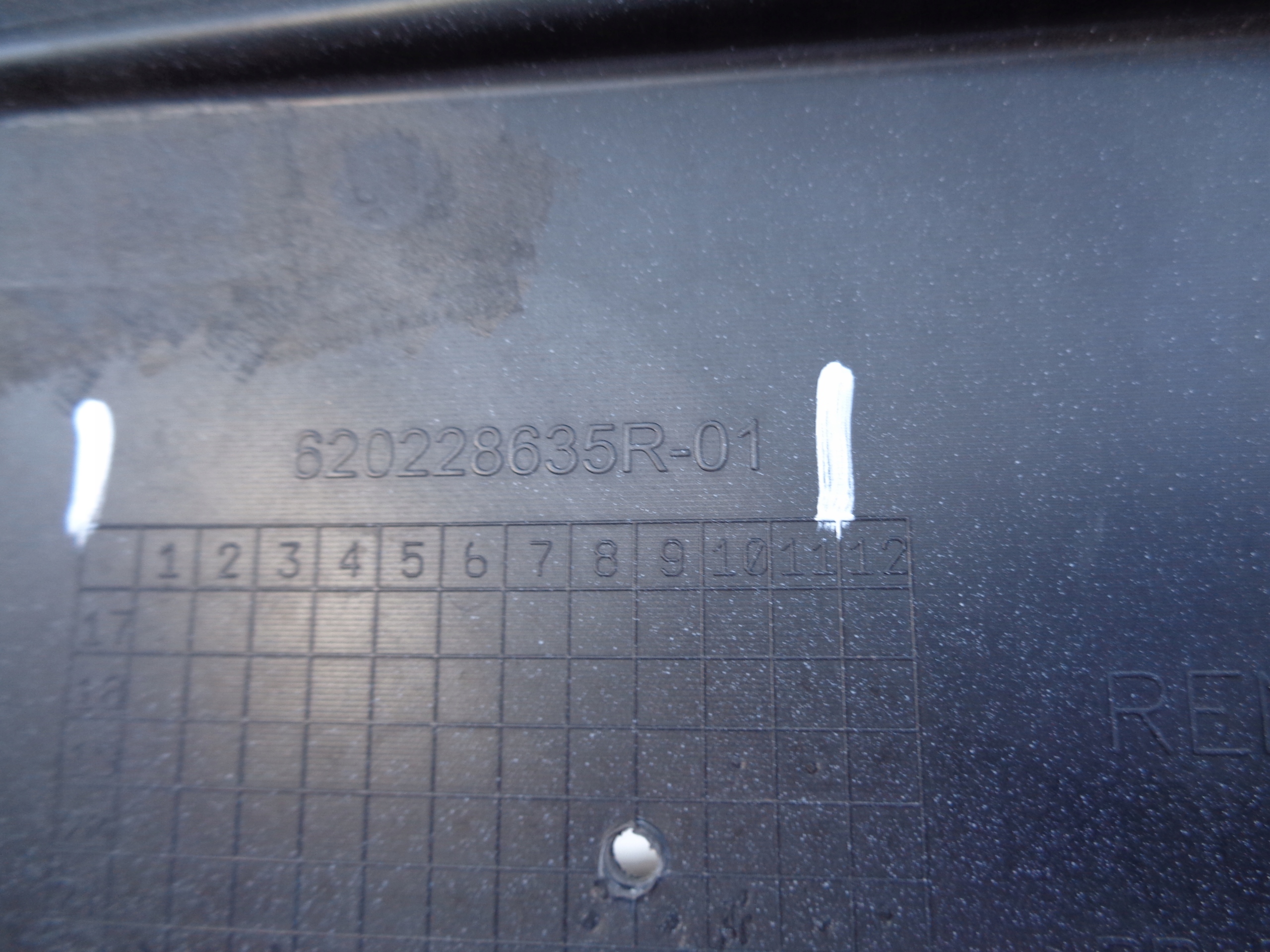 front bumper DACIA SPRING 21- NR 52327