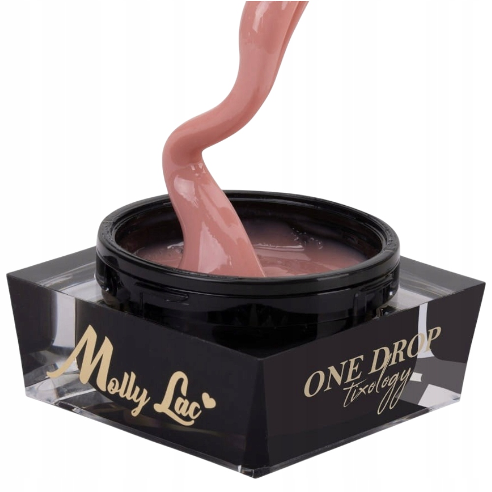 Stavební Gel s tixotropií Mollylac One Drop Tixology 50 g Hot Latte