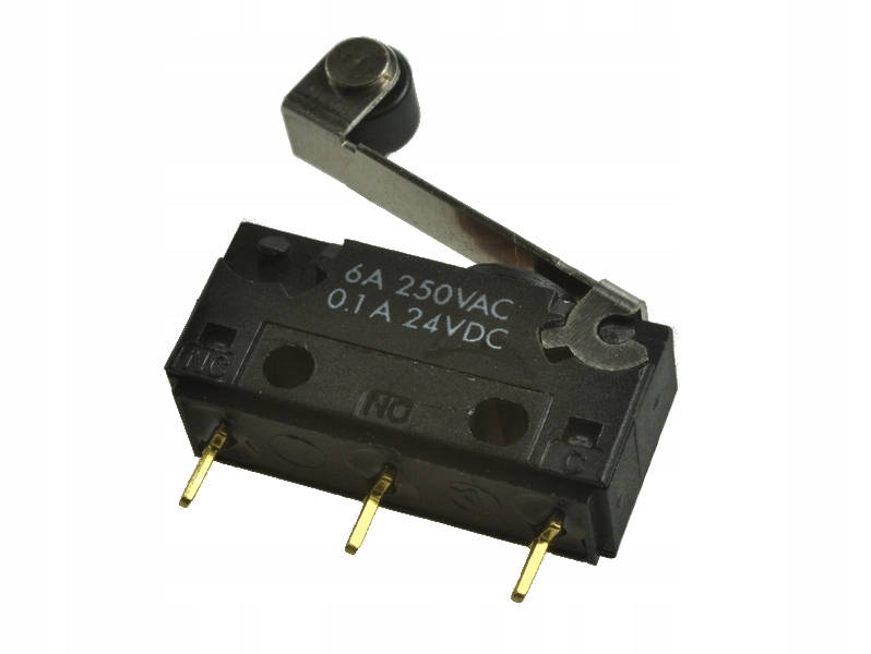 

Mikroprzełącznik 3A 250V 20,4x6,4x9,4mm IP67