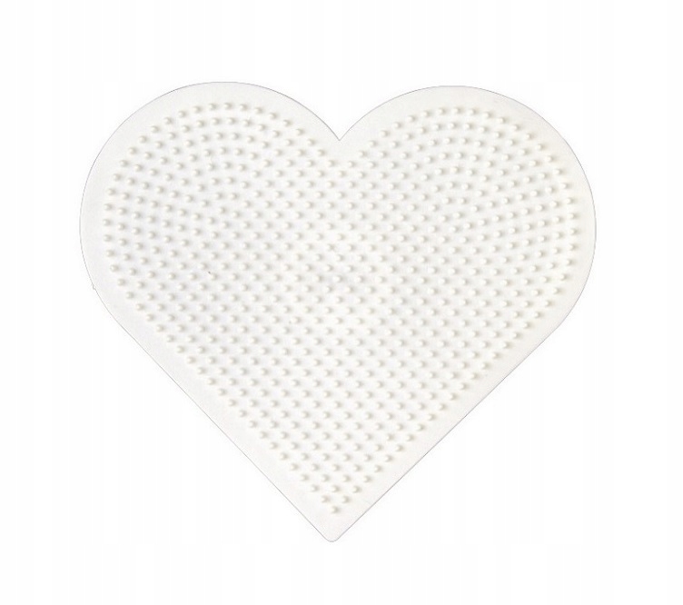 

Koraliki Hama Mini Podkładka Małe Serce 591