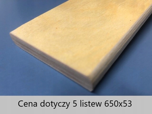

Listwy sprężynujące sprężyste 650x53mm zestaw 5szt