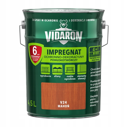 Vidaron impregnat mahoń 4,5l V24