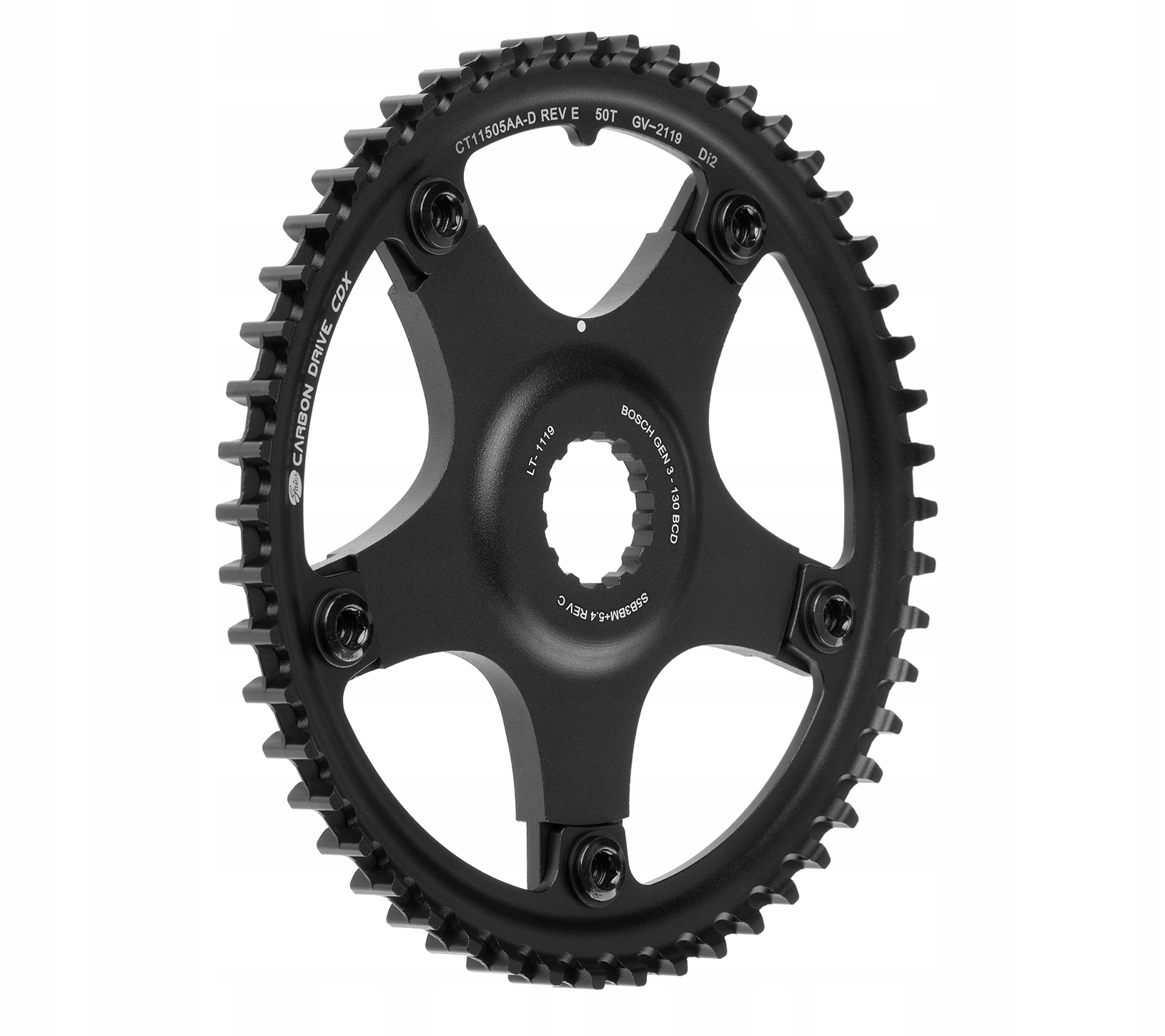 Ozubení Gates Carbon Drive CDX 50T pavouk Bosch 3. generace Koga