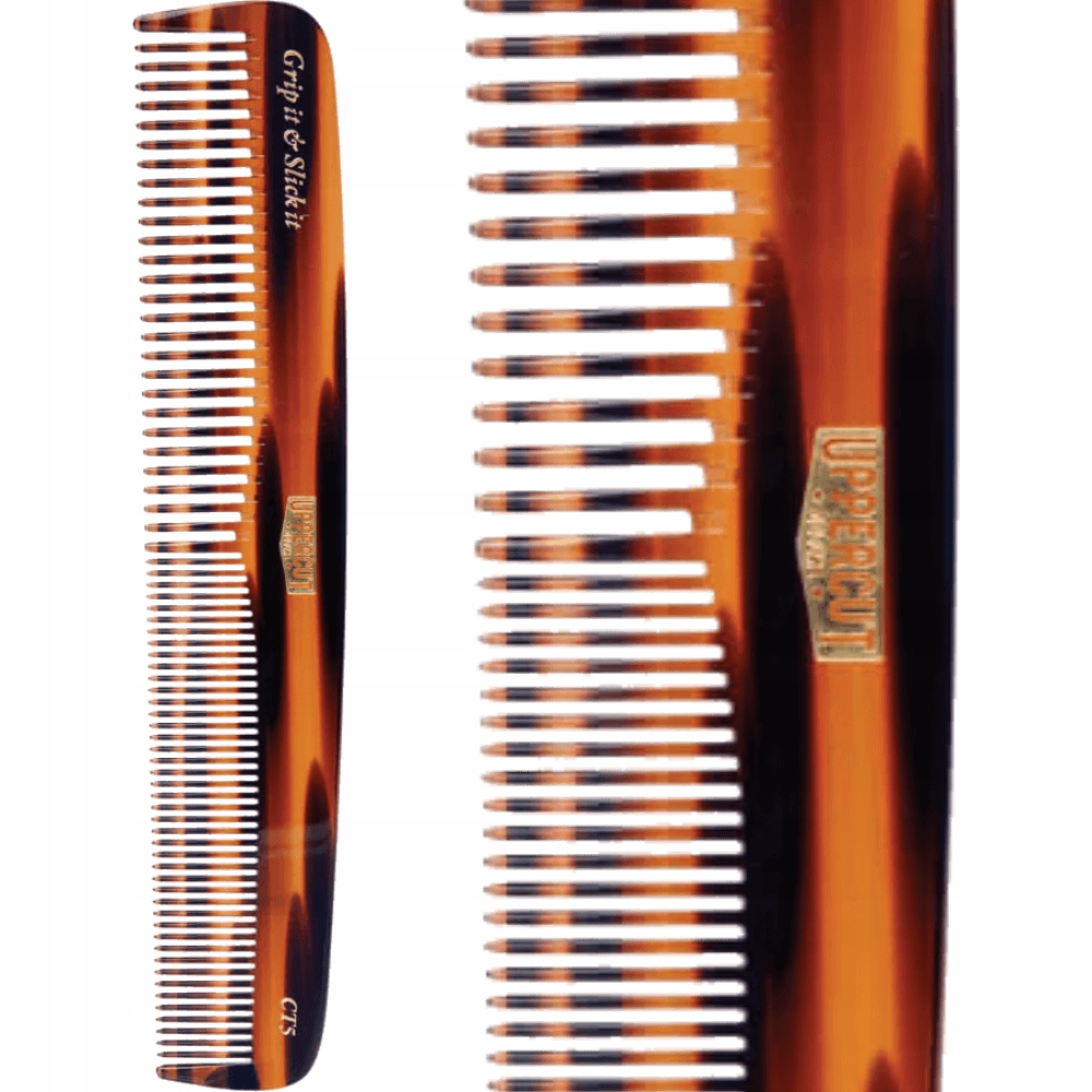 Grzebień UPPERCUT DELUXE Gold Logo Comb CT5