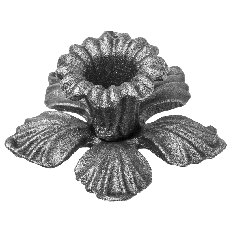 

kwiatek stalowy kuty 102 (fi 90 mm x 45 mm)