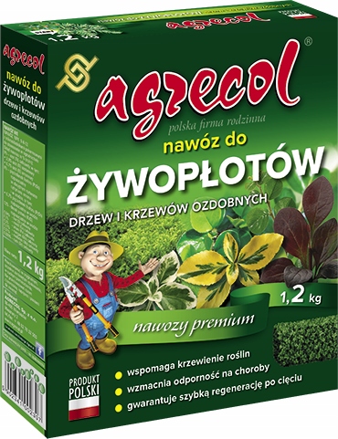 

Nawóz Do Żywopłotów Z Mikroelementami Agrecol 1.2K