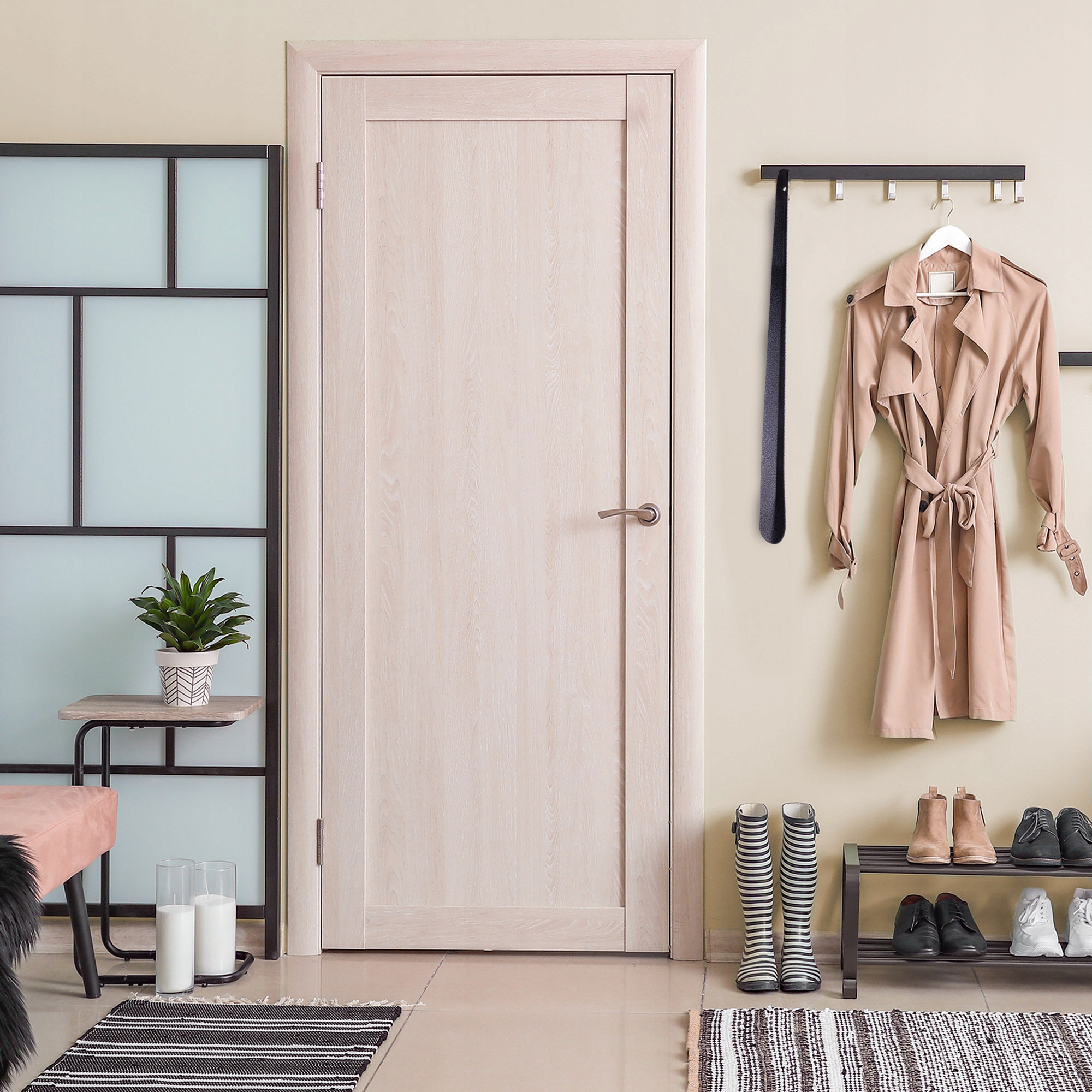 Metalowa łyżka do butów długa trwała 51 cm Płeć uniseks