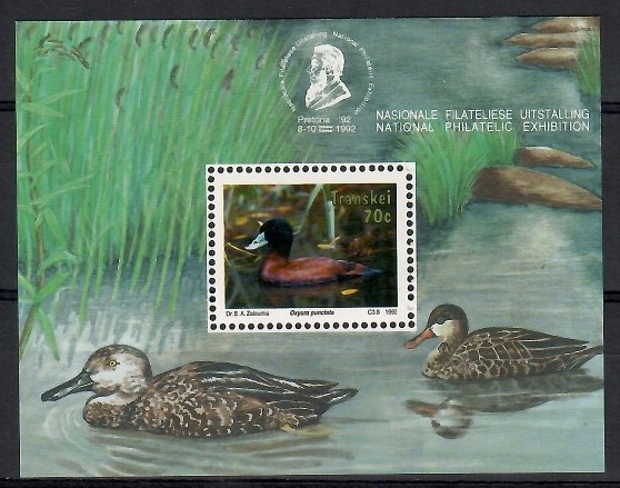 Transkei 1992 Mi bl 9 Czyste **