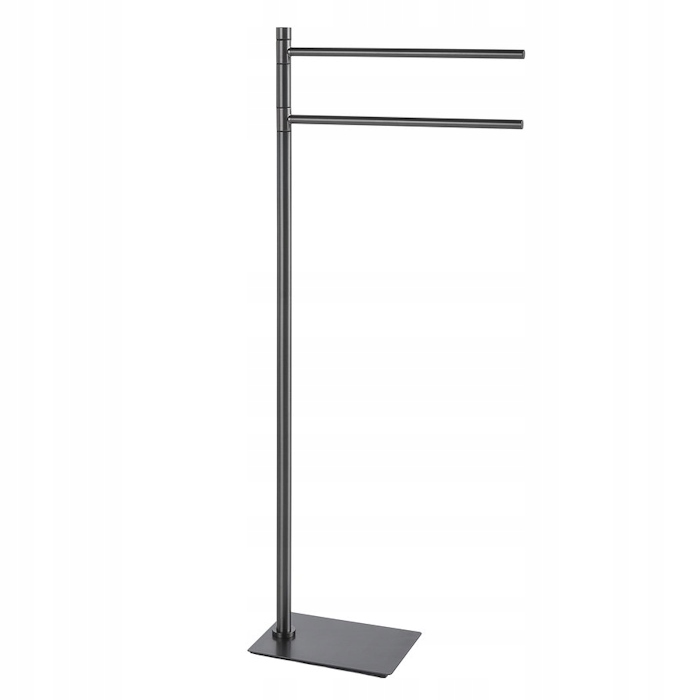 Trilly stojan s vešiakom na uteráky, gun metal TR3181