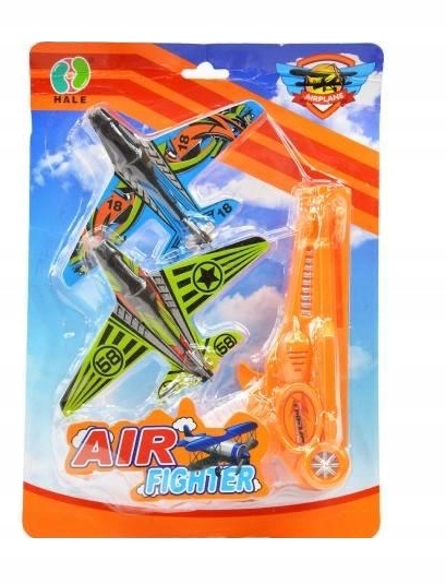 PISTOLET GRA ZRĘCZNOSCIOWA WYRZUTNIA SAMOLOTÓW 2 SZT