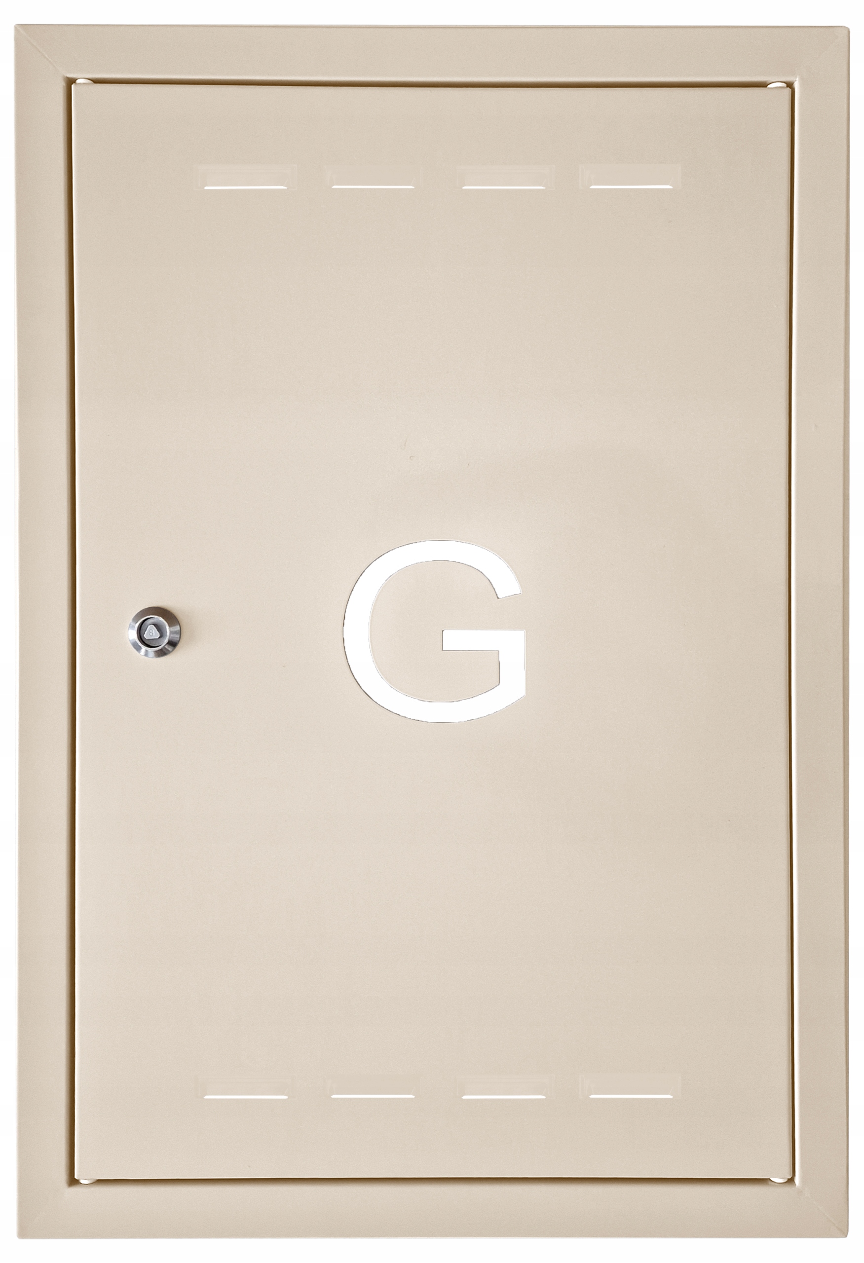 DRZWICZKI GAZOWE BEŻOWE 60x50 OSŁONA NA GAZOMIERZ