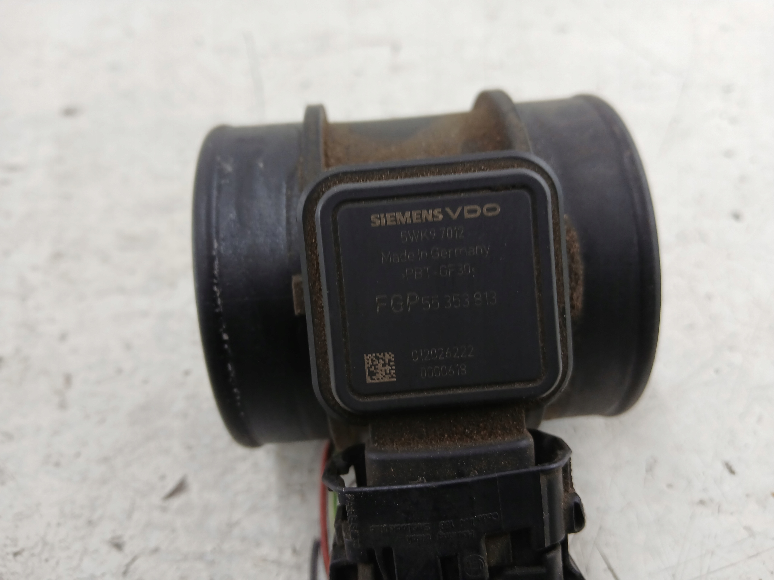 OPEL ASTRA III H ZAFIRA B 1.8 flow meter 55353813
