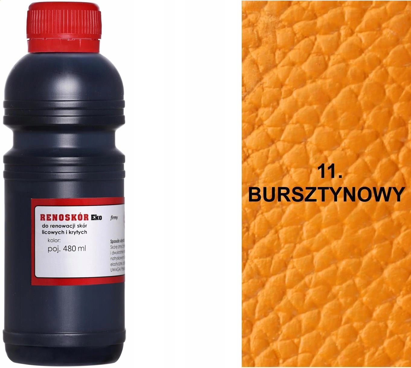 G12-85 Jantarová 11 Renokůžová Barva Na Kůži Renovátor Barvy Lak Tekutina