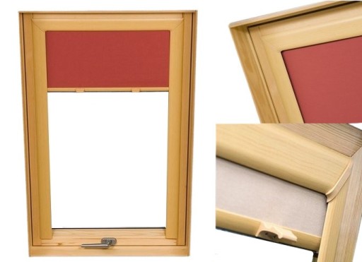 Roleta Dachowa do okna OKPOL PINUS 94x118 SOSNA TERMICZNA Kod producenta brak