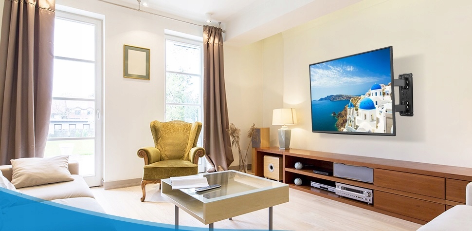 Držák na televizor 32-55'' do 40 kg Nastavitelný LCD Led Tv věšák Silný