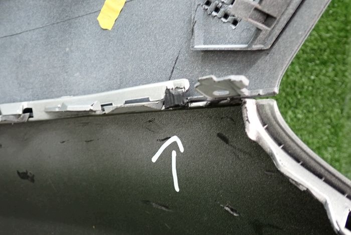 FORD TRANSIT CONNECT LIFT 17- front bumper front