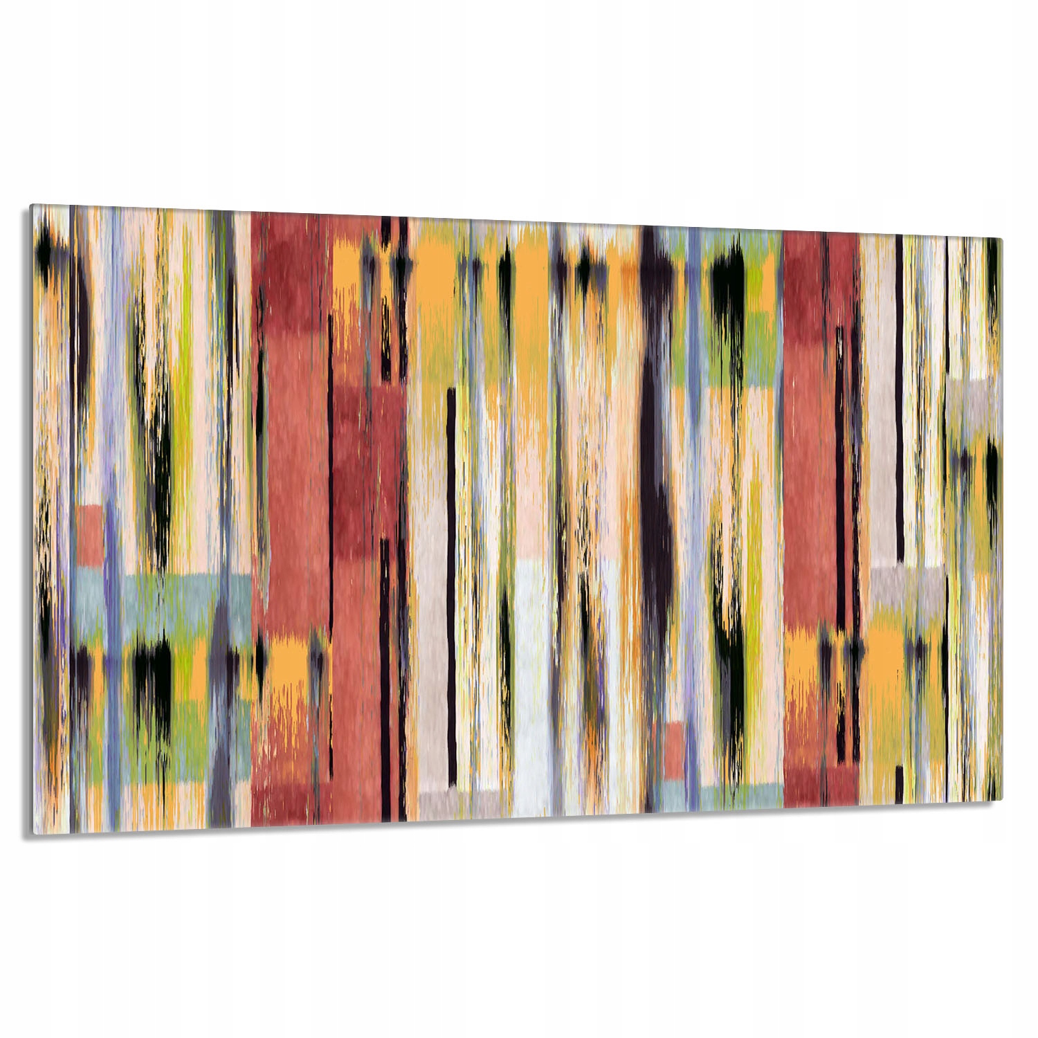 Skleněná ochranná deska na sporák 80x52 Barevná Do Kuchyně