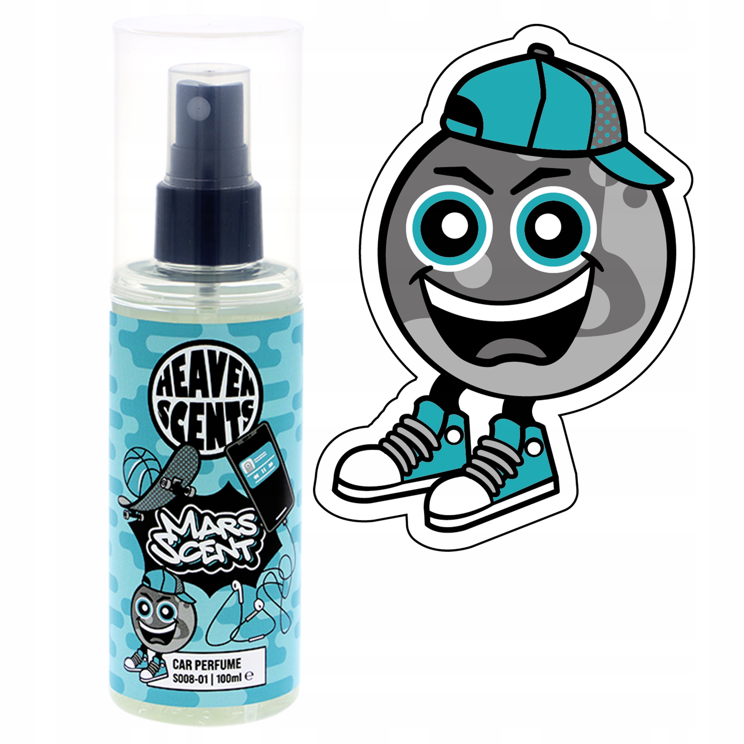 HEAVEN SCENTS Perfumy Samochodowe MARS SCENT 100ml