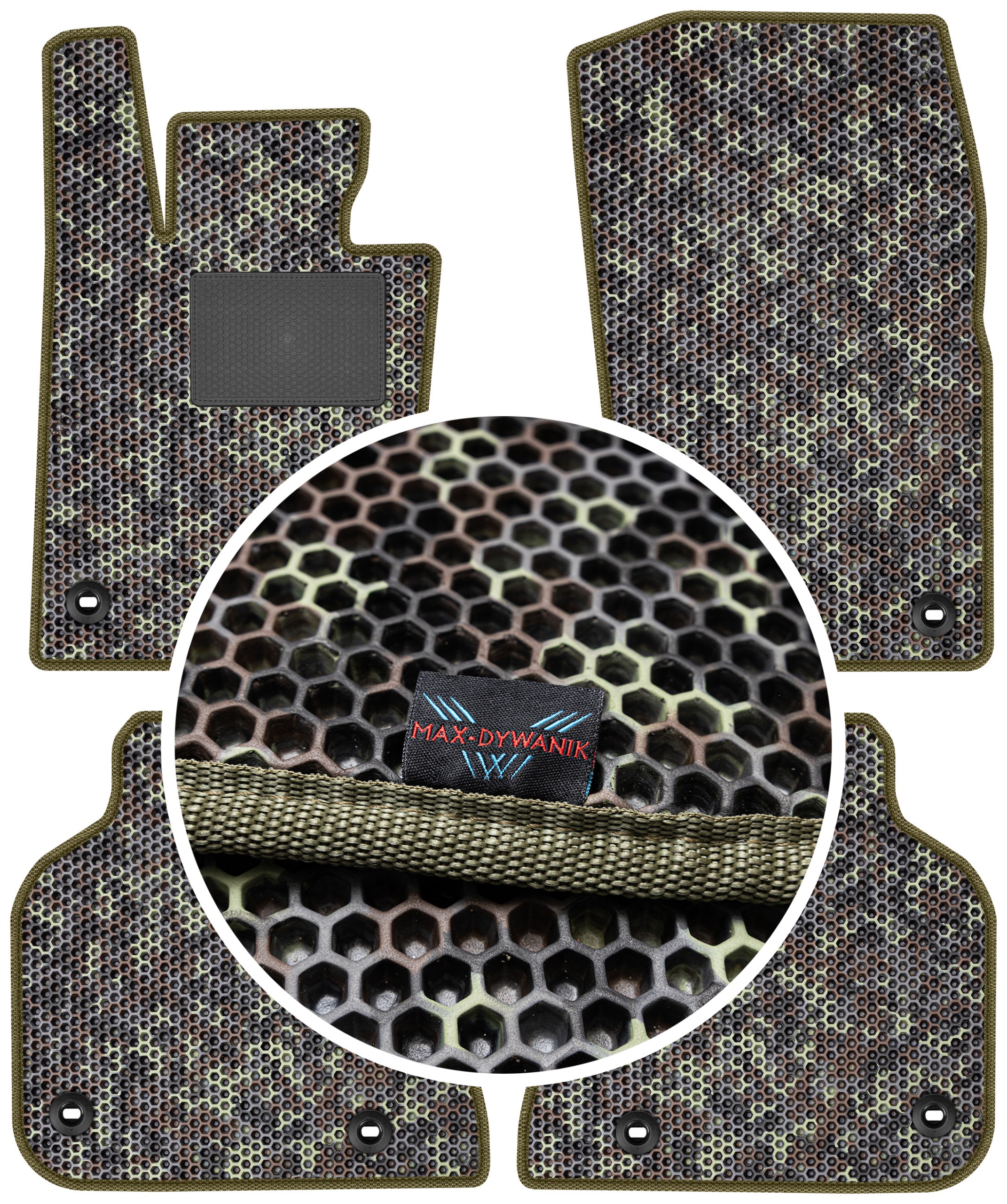 Rolls Royce Ghost I Sedan 2009-2020 Gumové rohože Eva Moro