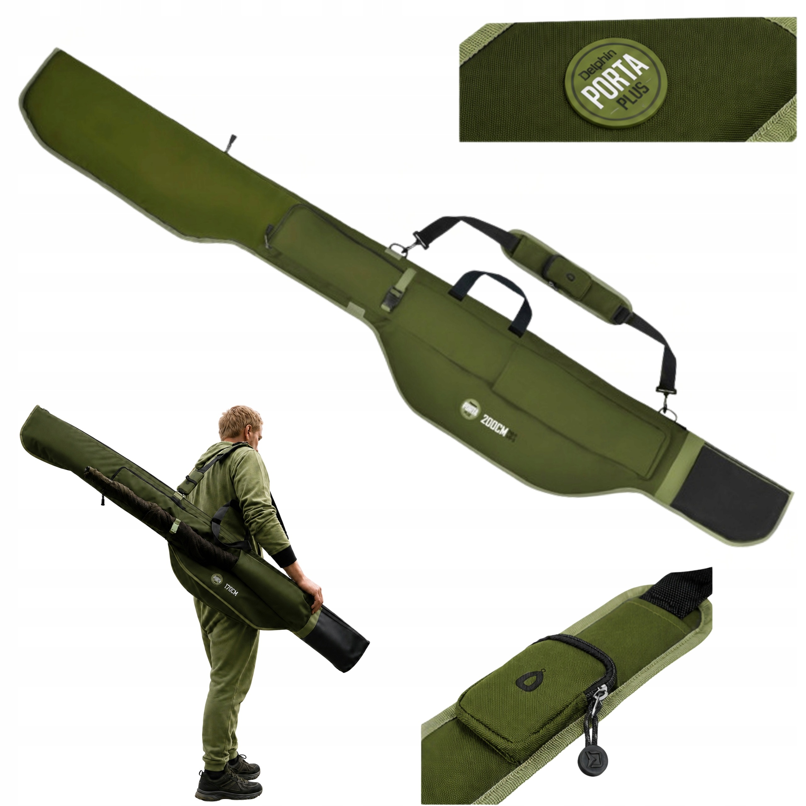 Pokrowiec Delphin Porta +Plus 180cm 2 Komory