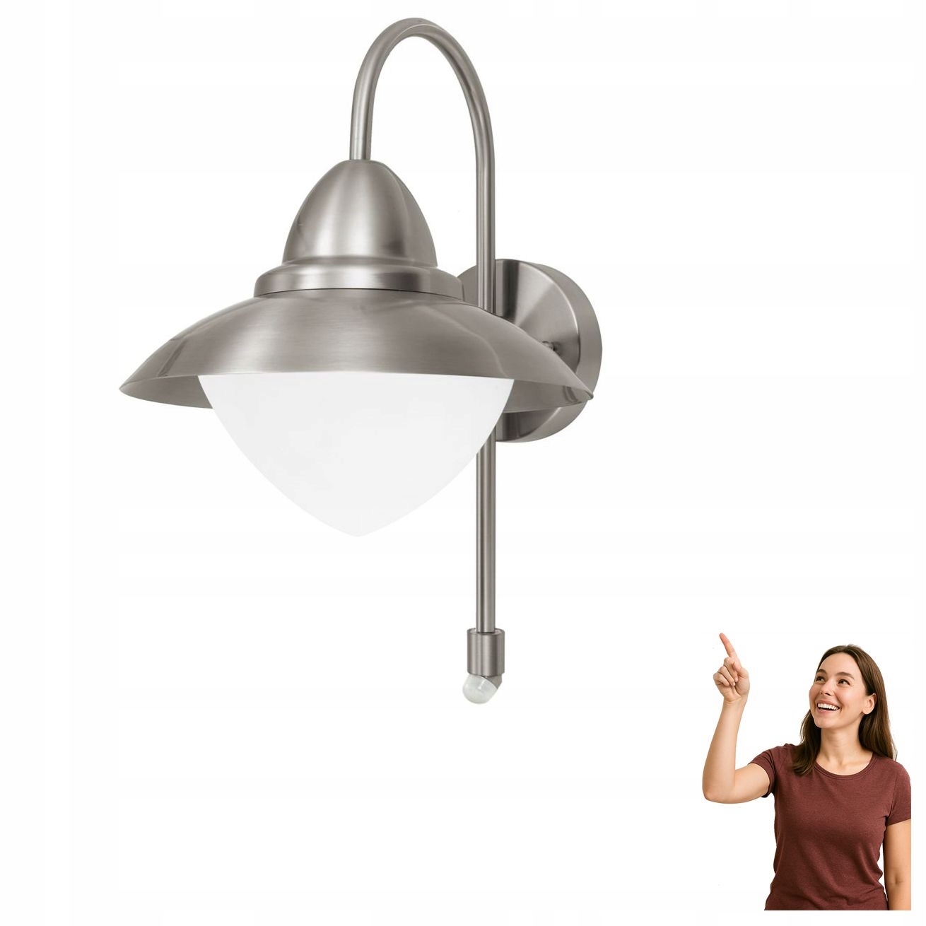 Vonkajšie nástenné svietidlo Sidney 87105 Eglo