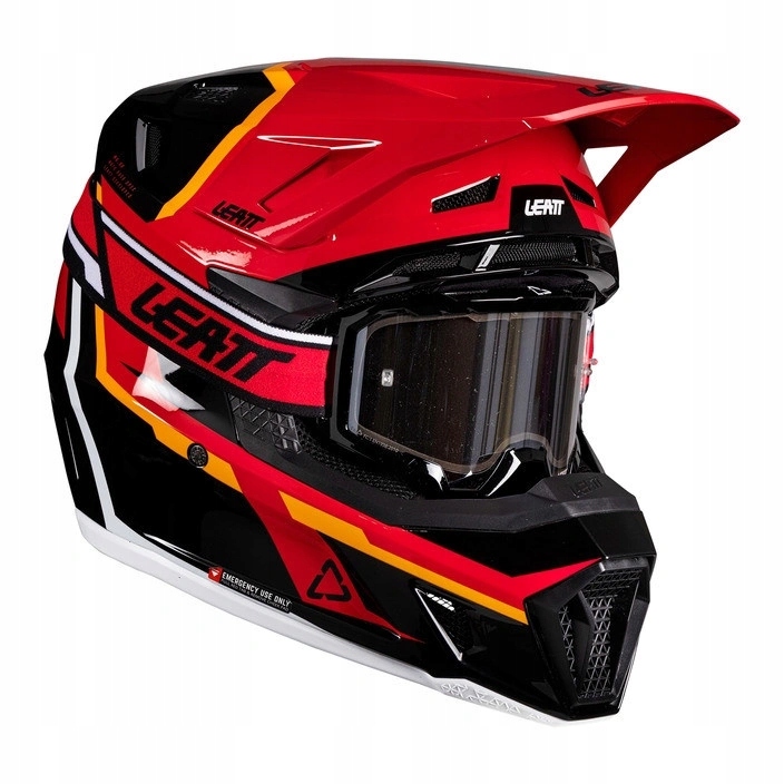 Crossová prilba s okuliarmi Leatt Kit Moto 7.5 Red červená Darčeky