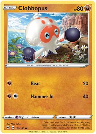 Clobbopus 100/185 Common Pokemon