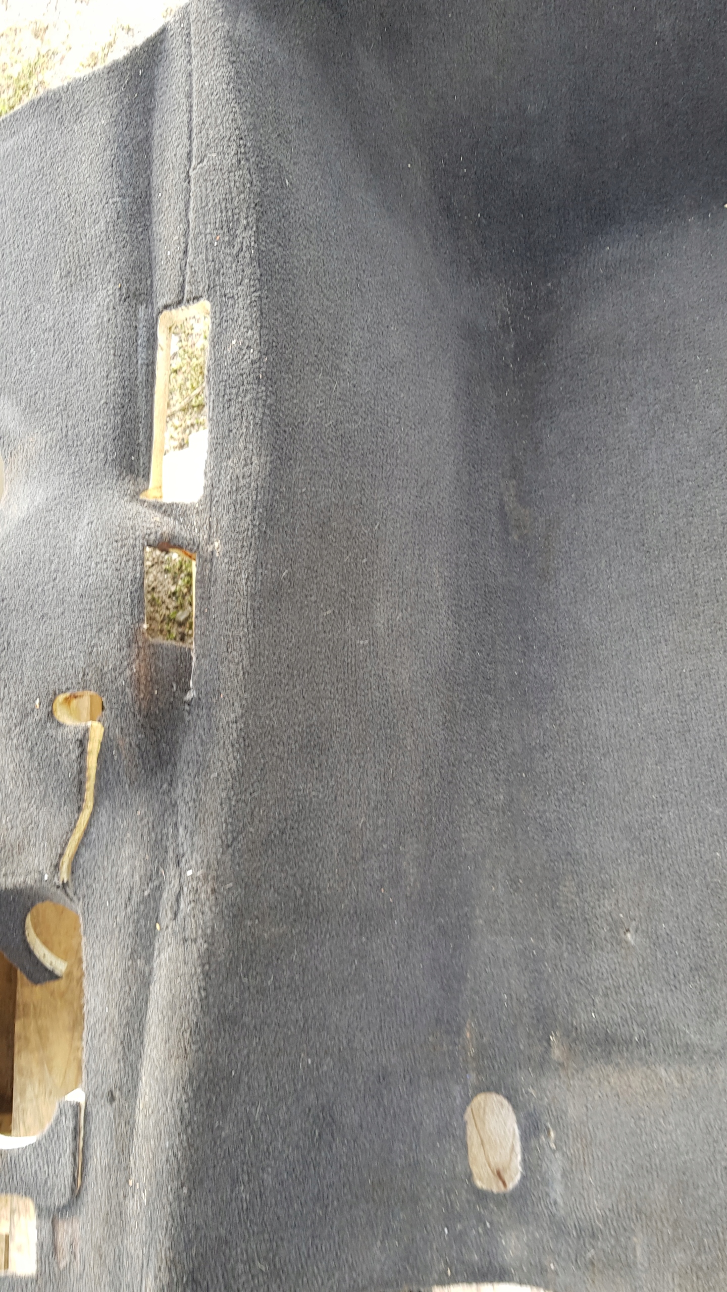 MERCEDES W220 carpet mats front rear part