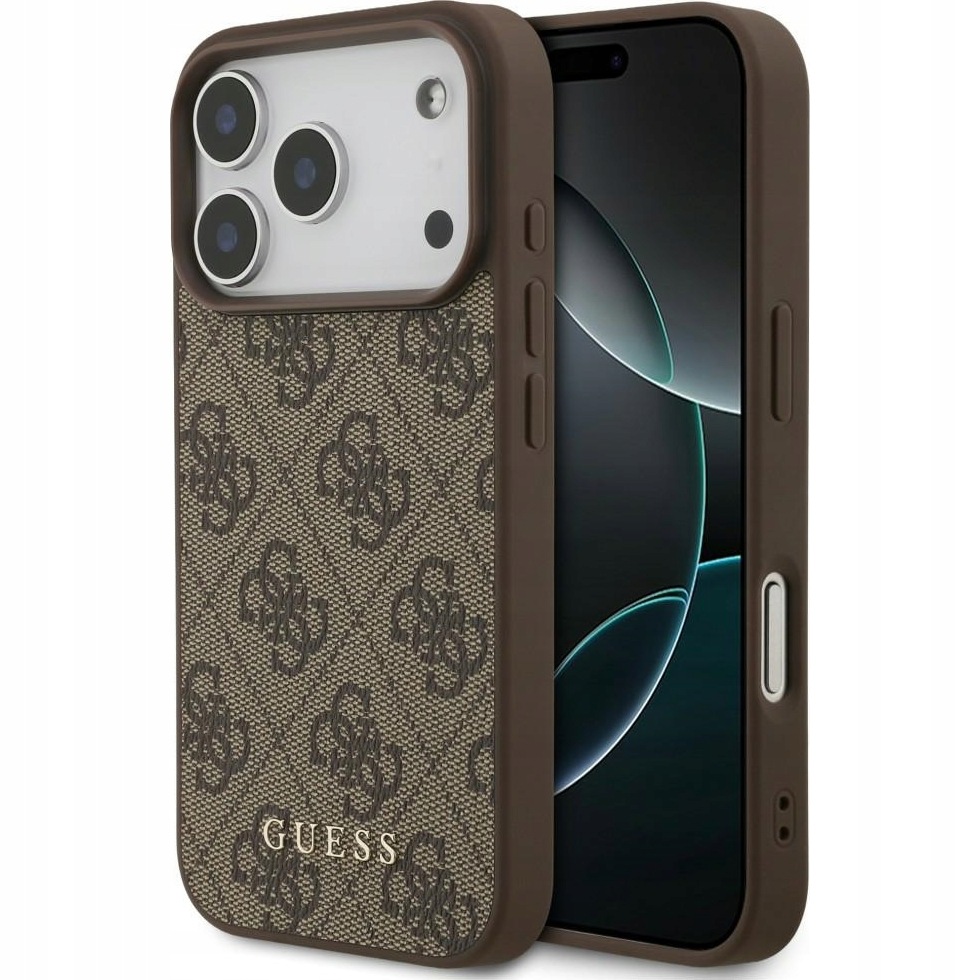 Pouzdro pro iPhone 18 Pro iPhone 17 Pro, Guess, zadní kryt, pancéřové pouzdro, pevné