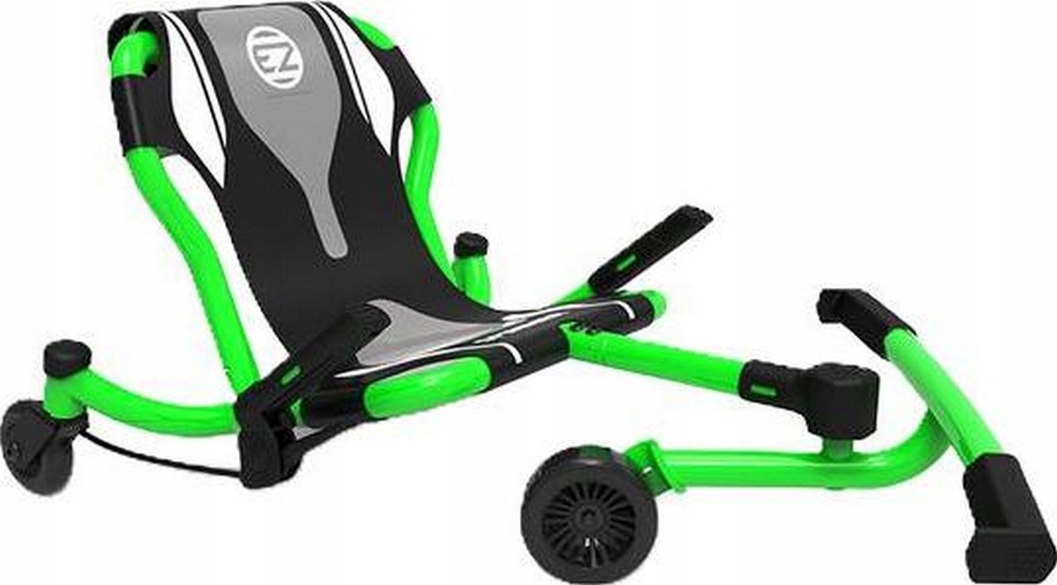 Gokart napędzany nogami EzyRoller Spinner X Green z funkcją 360° 4-12 lat