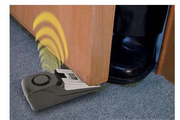 Klin alarm 95db drzwi blokada bezpieczne uchylenie Marka inny