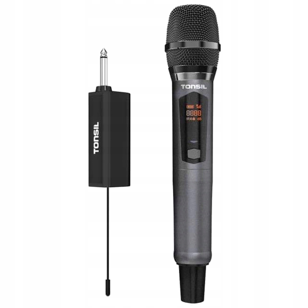 Mikrofon Bezprzewodowy Profesjonalny Z Odbiornikiem Tonsil Mbd 220 Czarny