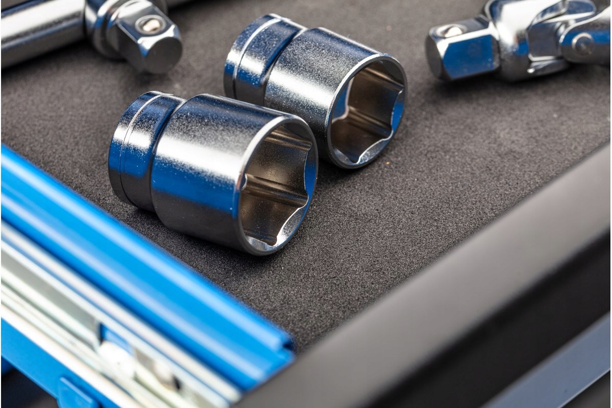 Szafka warsztatowa wózek skrzynka 7-szufladowa Hoegert HT7G048 Liczba szuflad 7