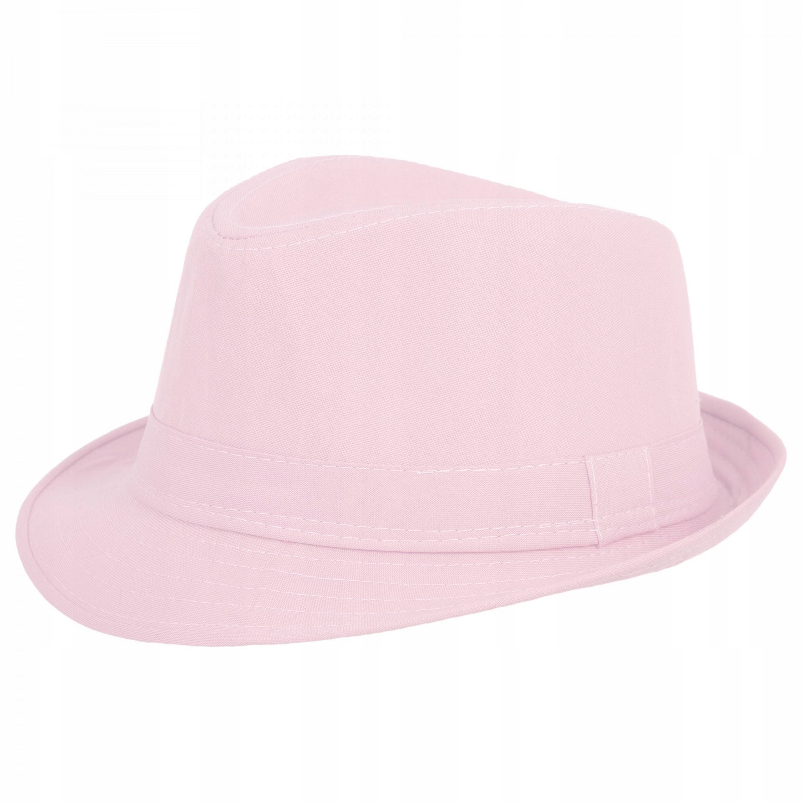 

Klasyczny dziecięcy kapelusz Tribly R203A jas.róż