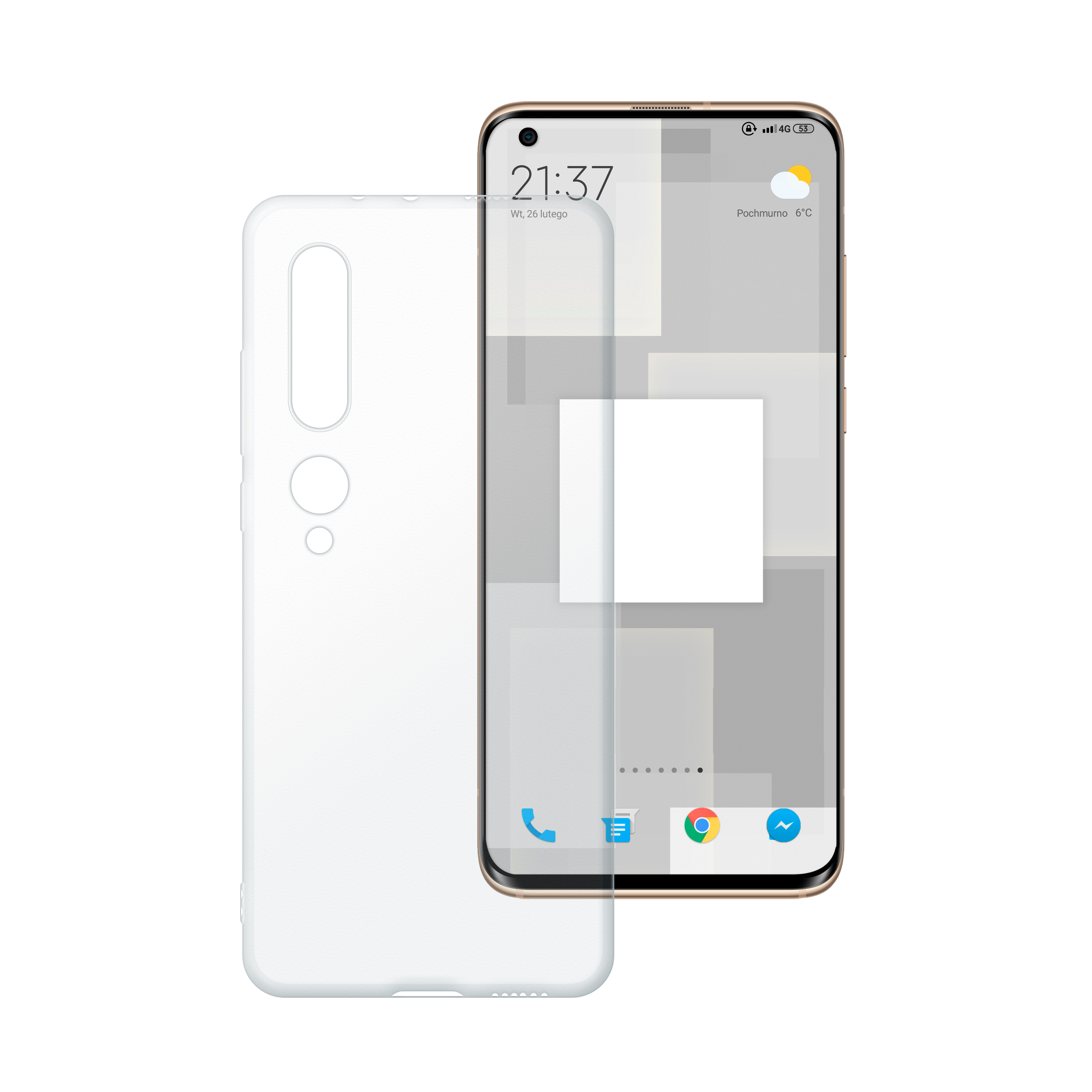 

Etui silikonowe Polski Banan do Xiaomi Mi 10