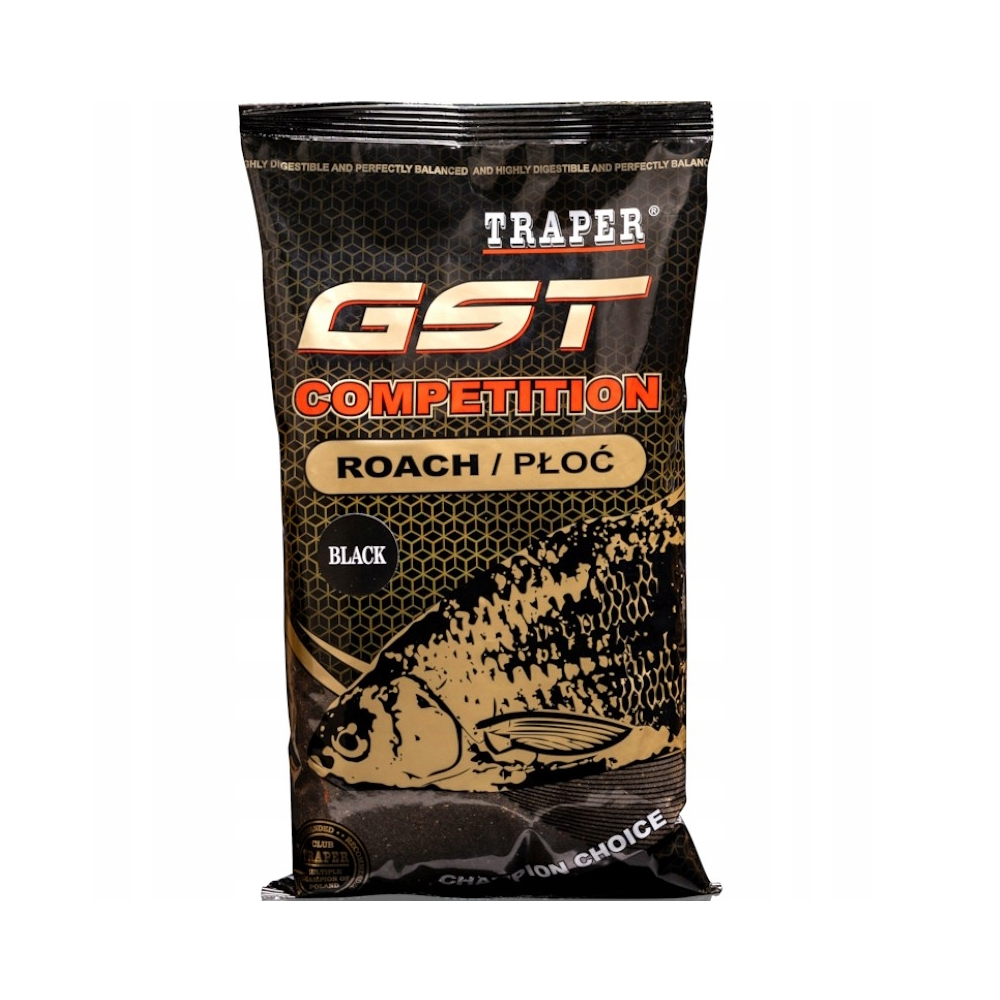 Traper Gst Competition Płoć Black 1kg zanęta