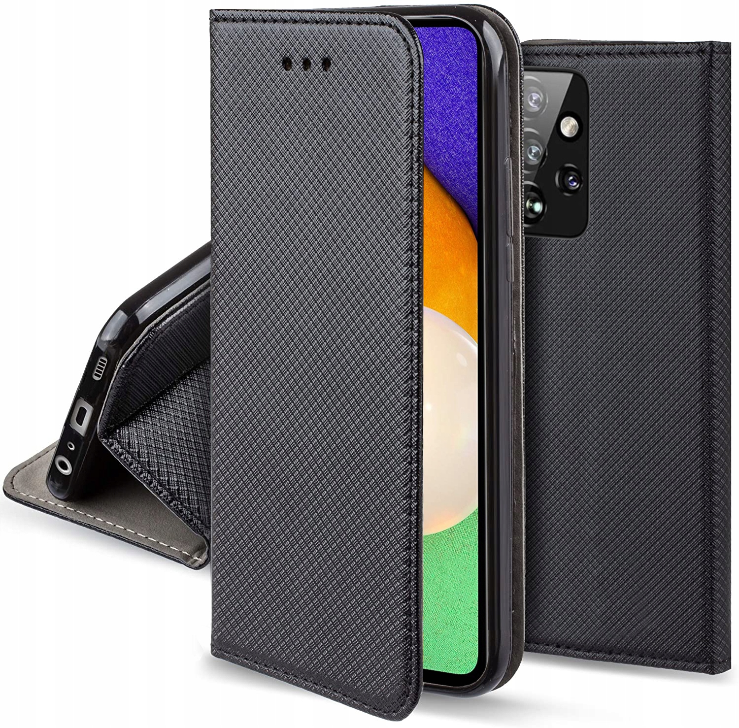 

Etui Z Eko-skóry Szkło do Samsung Galaxy A53 5G