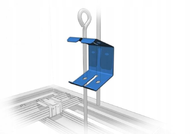 WIESZAK DWUHAKOWY SPRĘŻYNA PRĘT MOCUJĄCY 100szt Kod producenta WDH