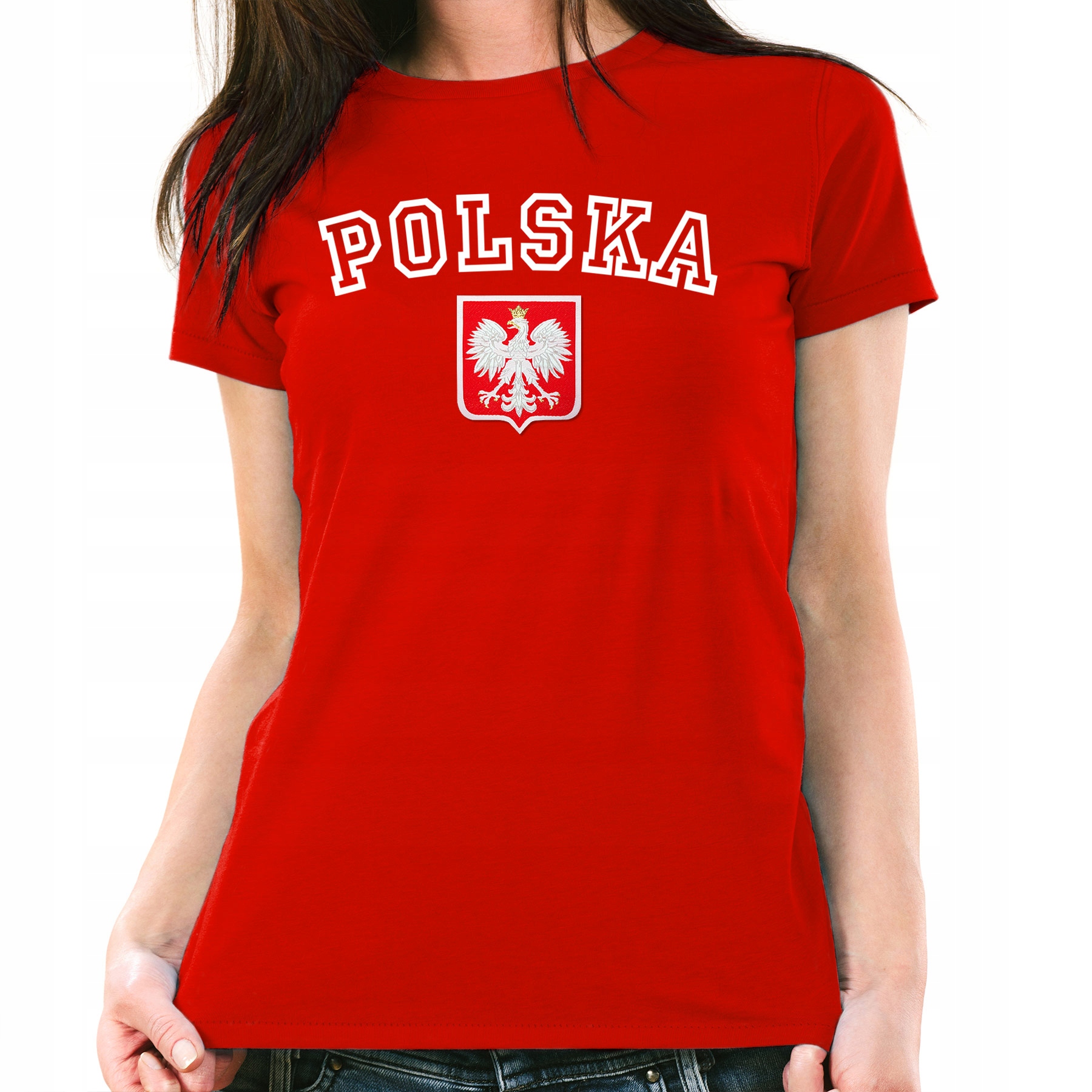 

Koszulka Polska Orzeł Godło (L):: L,: czerwony