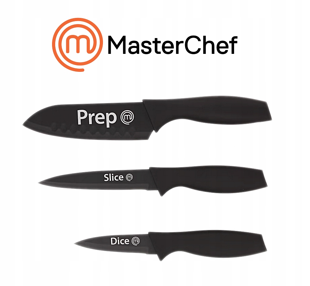 

Zestaw 3 Noży Ceramicznych Masterchef Tv Czarny