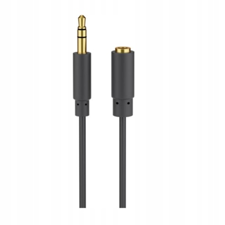 Goobay Audio extension cable Male Mini-phone stereo 3.5 mm Mini-phone stere